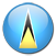 St Lucia flag icon